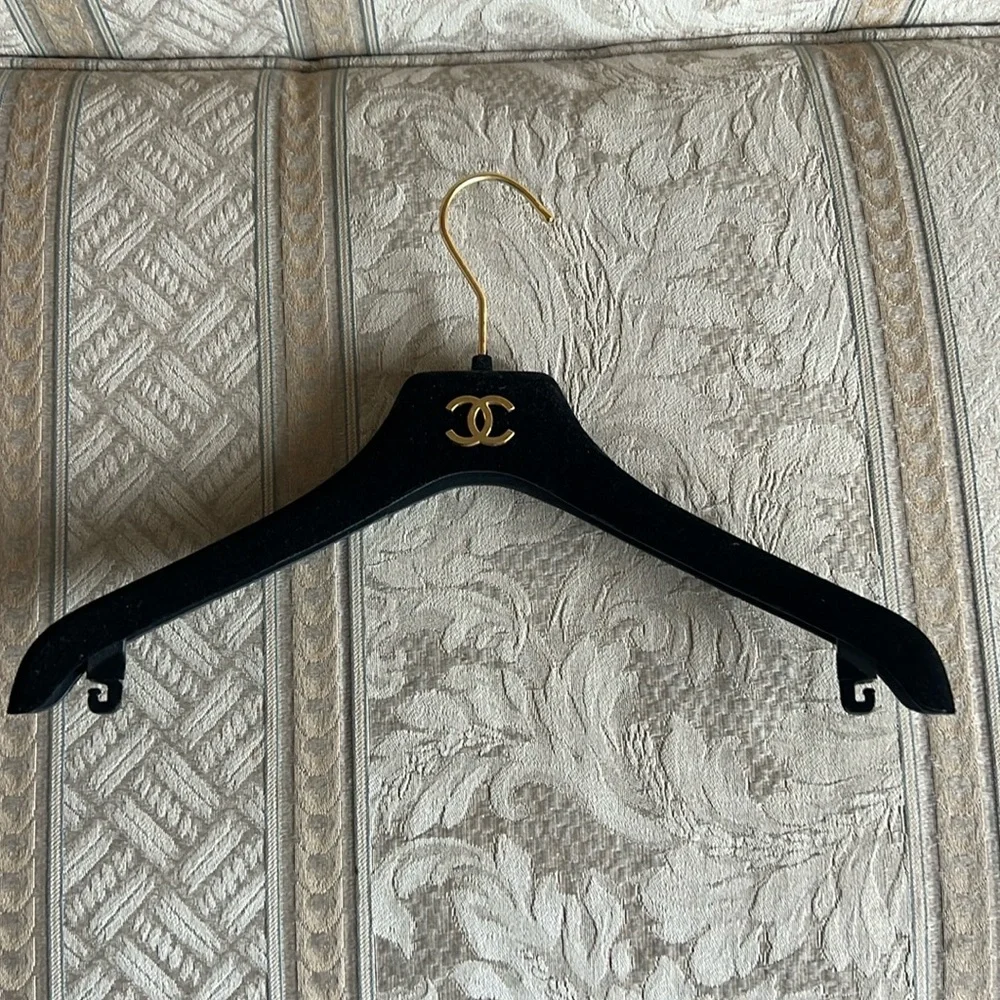 Authentic Chanel velvet hanger